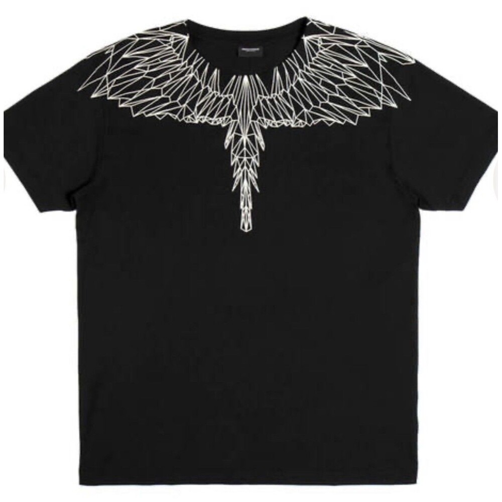 $290 MARCELO BURLON County of Milan Kids 14Y Neon Wings Tee Tshirt NWT